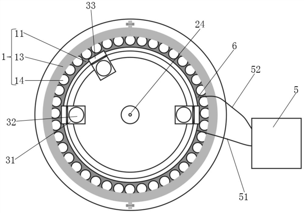 A multifunctional continuous online gas preparation and introduction device