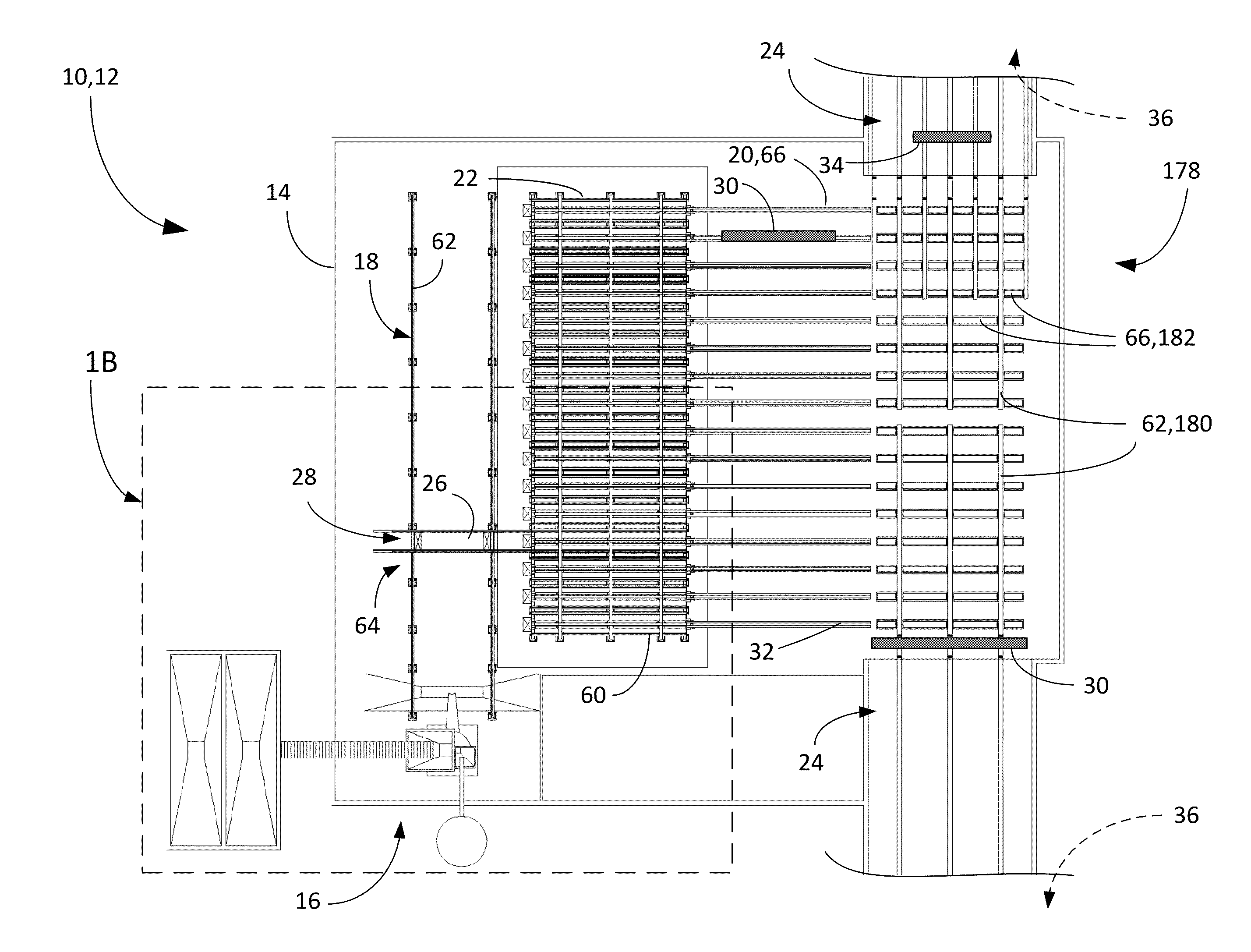 Concrete delivery subsystem for automated concrete fabrication system