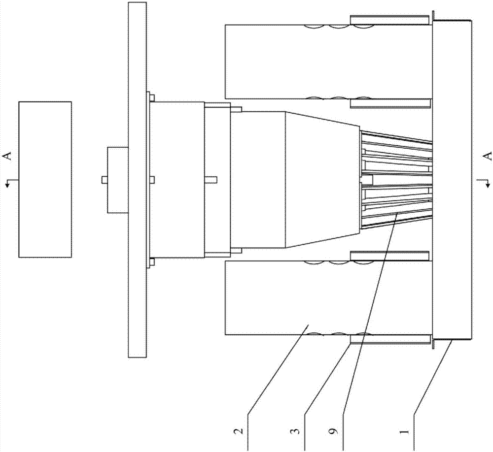 Multilayer water curtain filter system