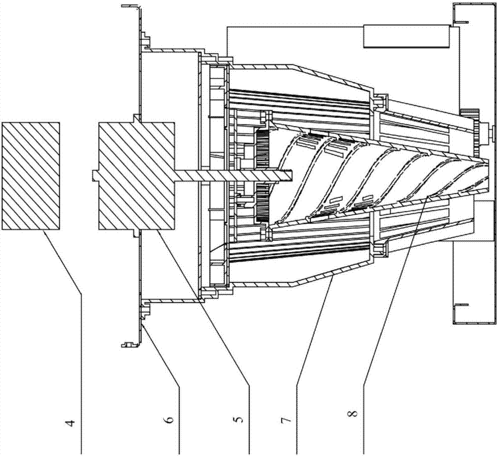 Multilayer water curtain filter system