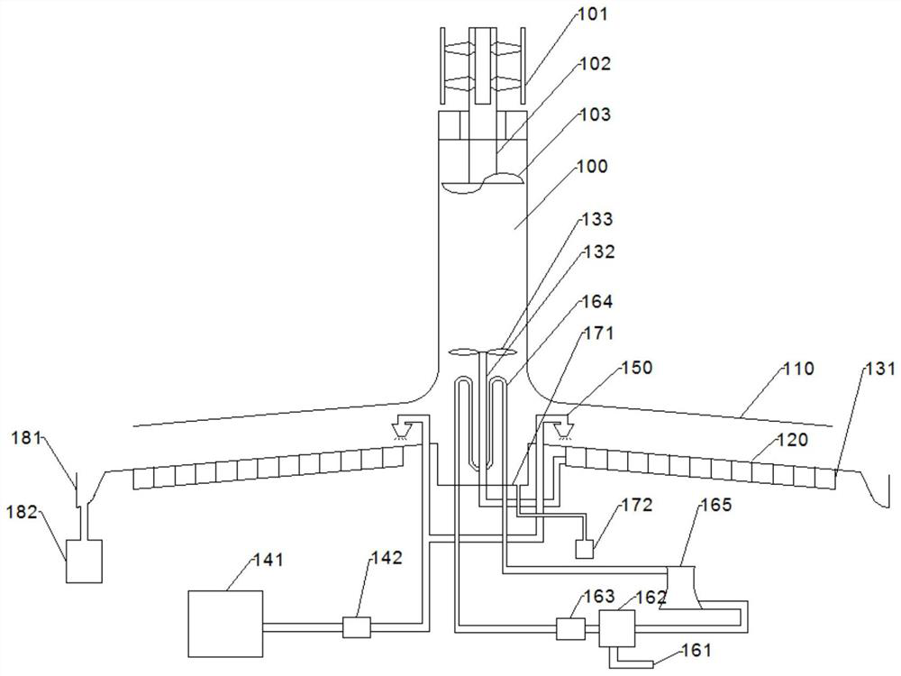 Seawater desalination and solar power generation integrated device with waste heat utilization