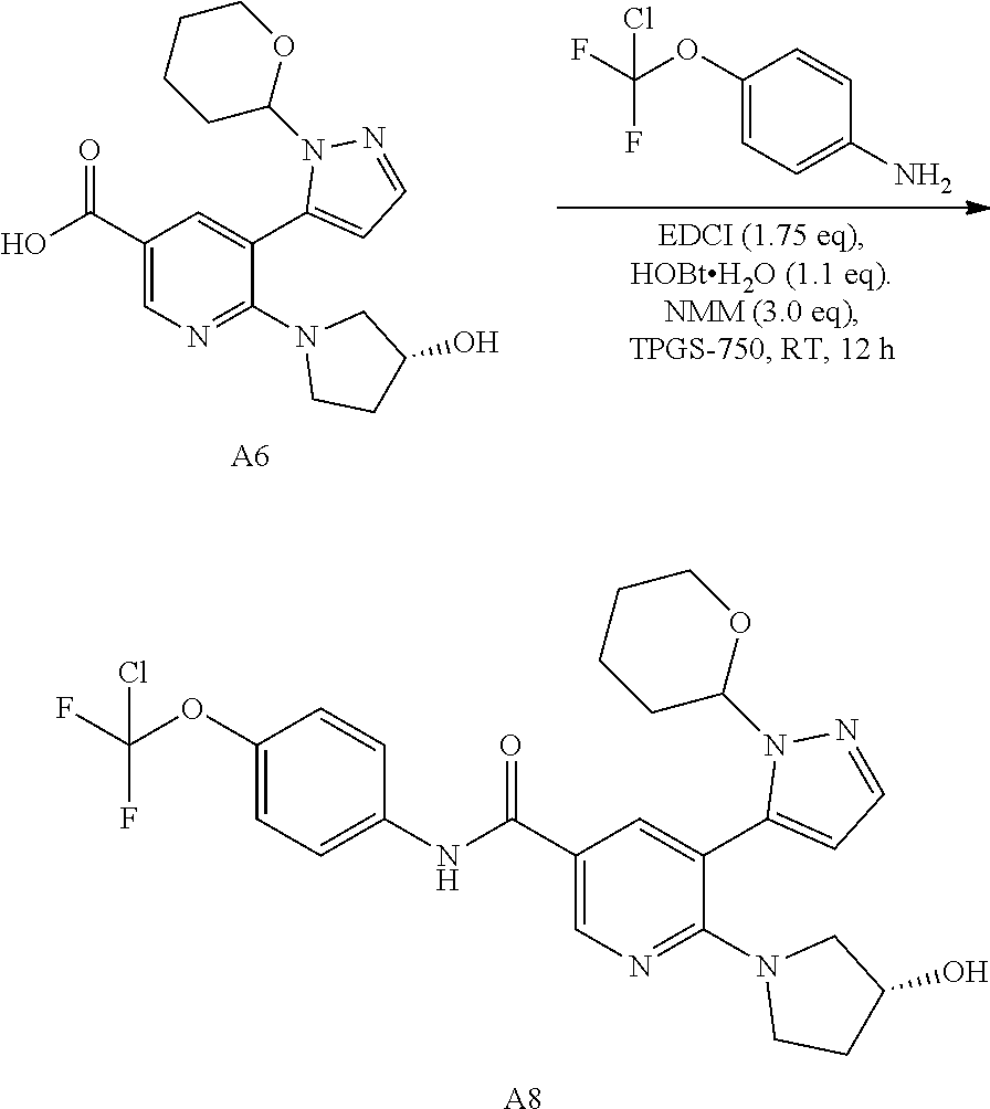 Reaction medium containing water-surfactant mixture