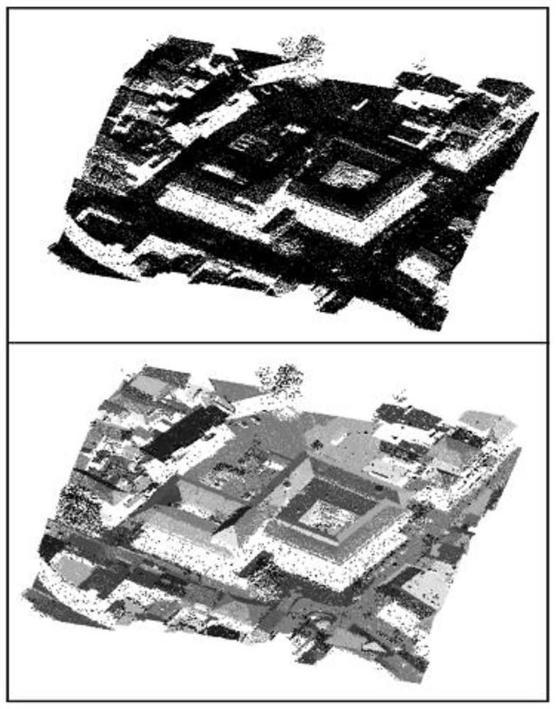 Three-dimensional entity model reconstruction method based on dense point cloud data