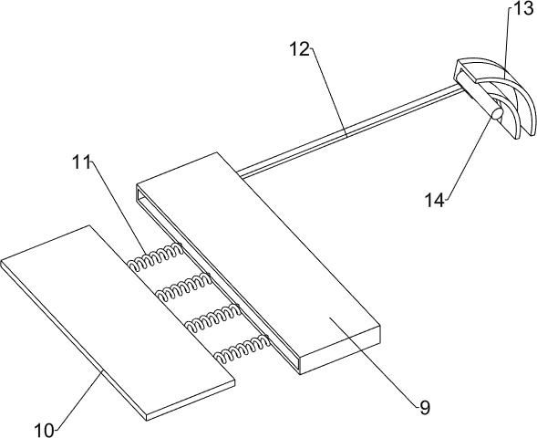 Rapid breaking device for medical ampoule bottles