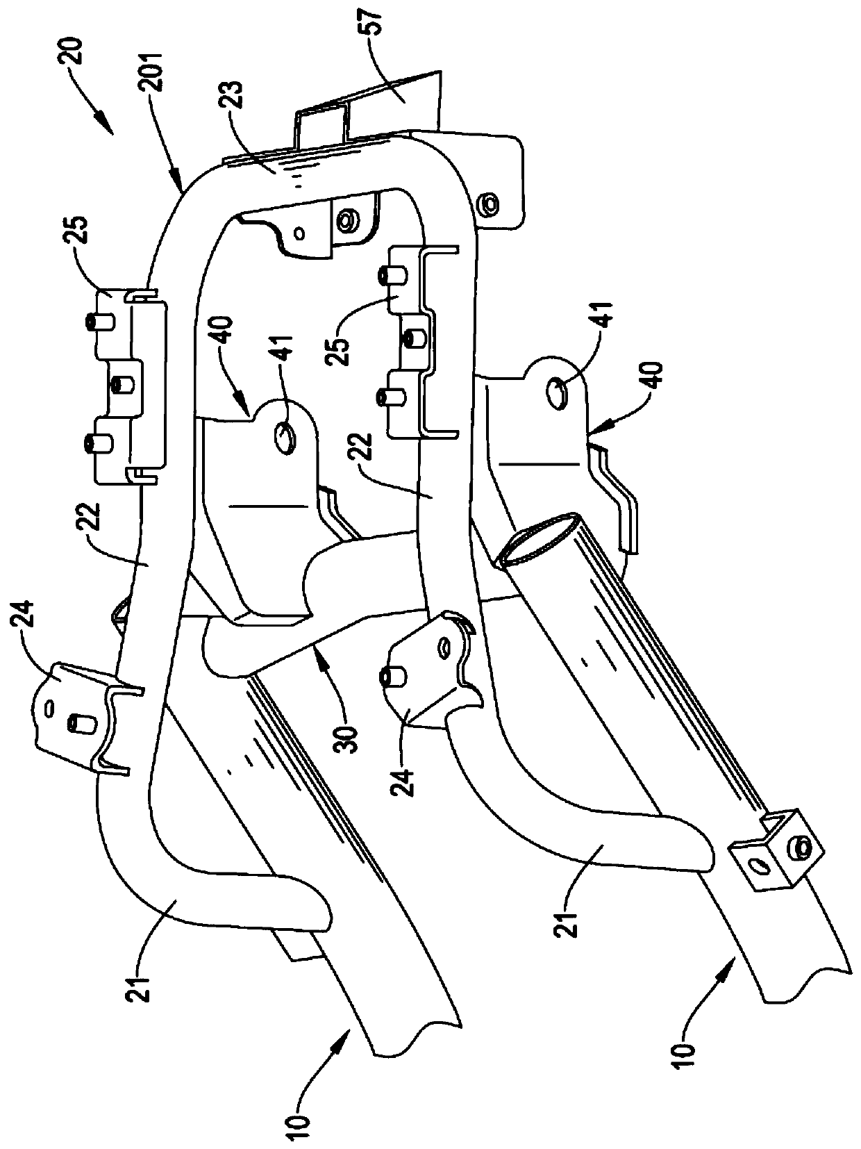 rear frame assembly