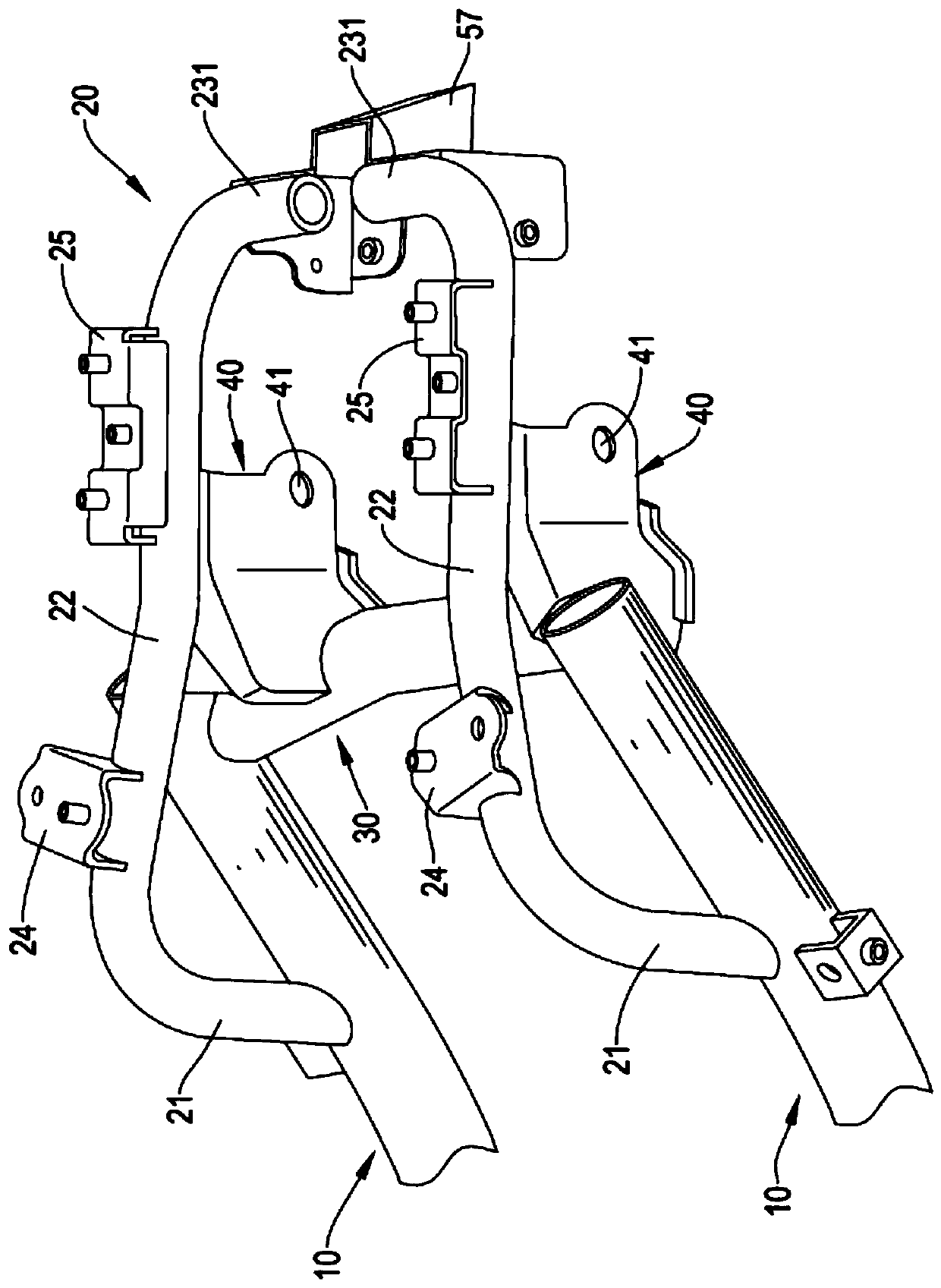 rear frame assembly