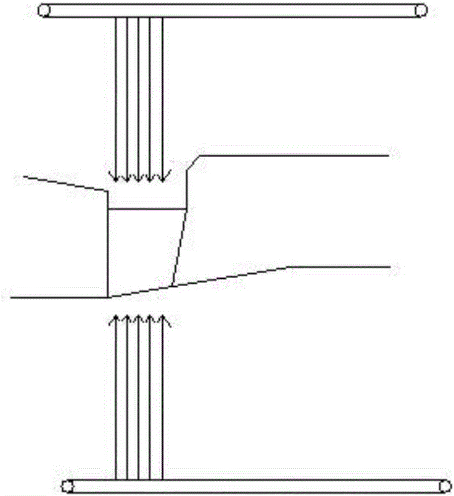 Production process of ultrathin special-shaped aluminum alloy extruded section and product