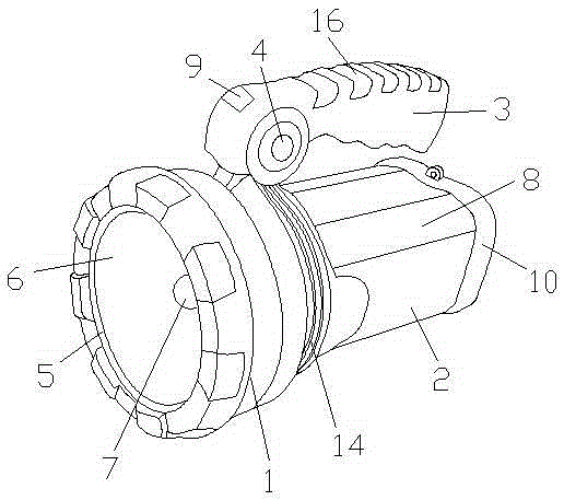 LED flashlight