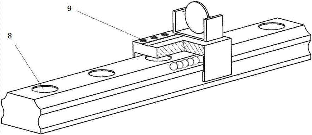 Turbine blade infrared radiation light collection device