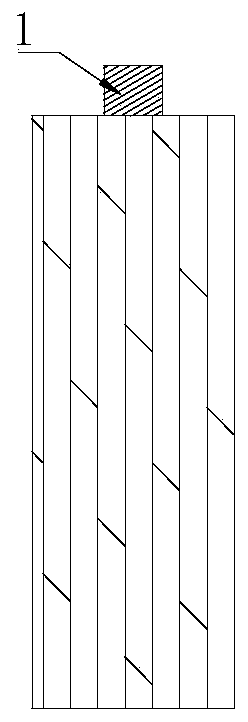 Roll-type lead-acid storage battery, preparation method thereof and application thereof