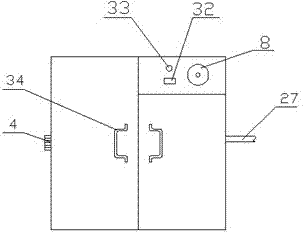 Raindrop triggering type runoff automatic sampling device and method