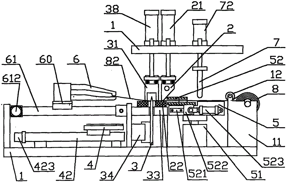 Bag making device