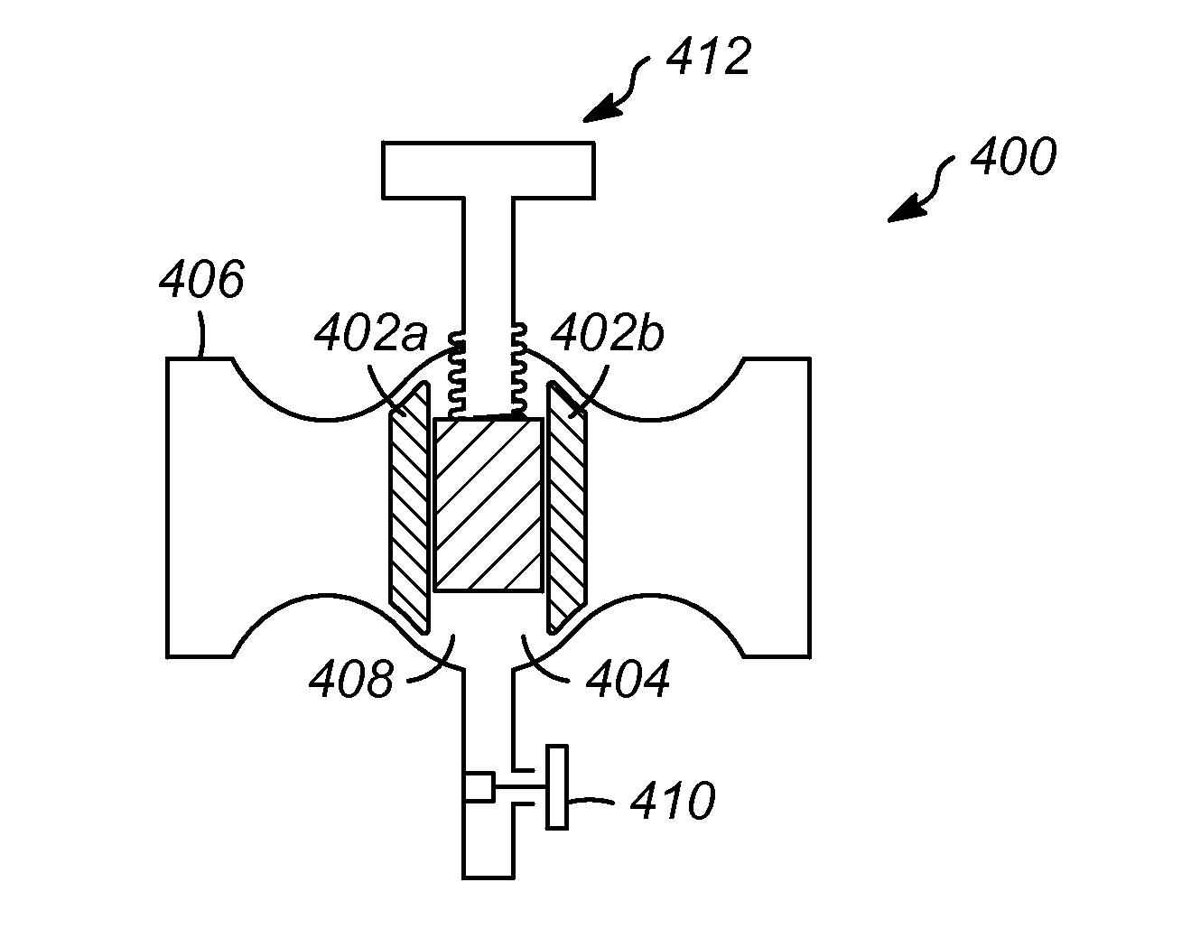 Adsorption separation unit having valve with integral bleed line