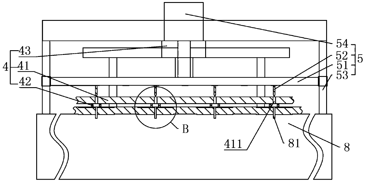 Double-base-island heat dissipation chip packaging process