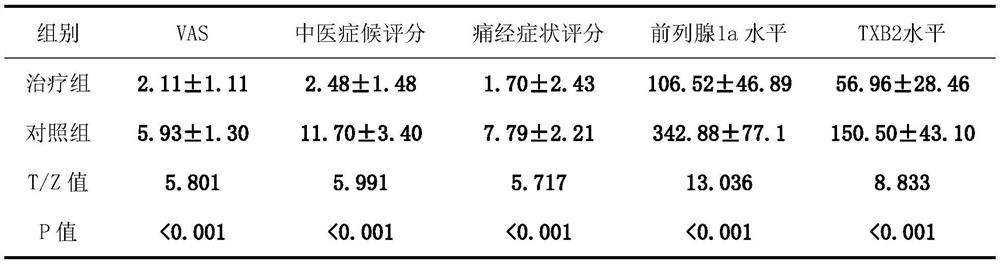 Traditional Chinese medicine composition for treating primary blood stasis type dysmenorrhea and application thereof