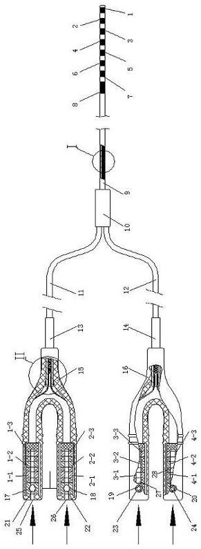 Implantable nerve stimulation extension lead