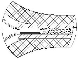 Implantable nerve stimulation extension lead