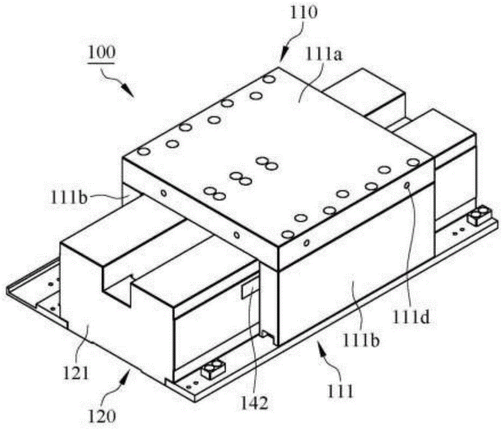 Gas static pressure platform and clearance adjustment method thereof