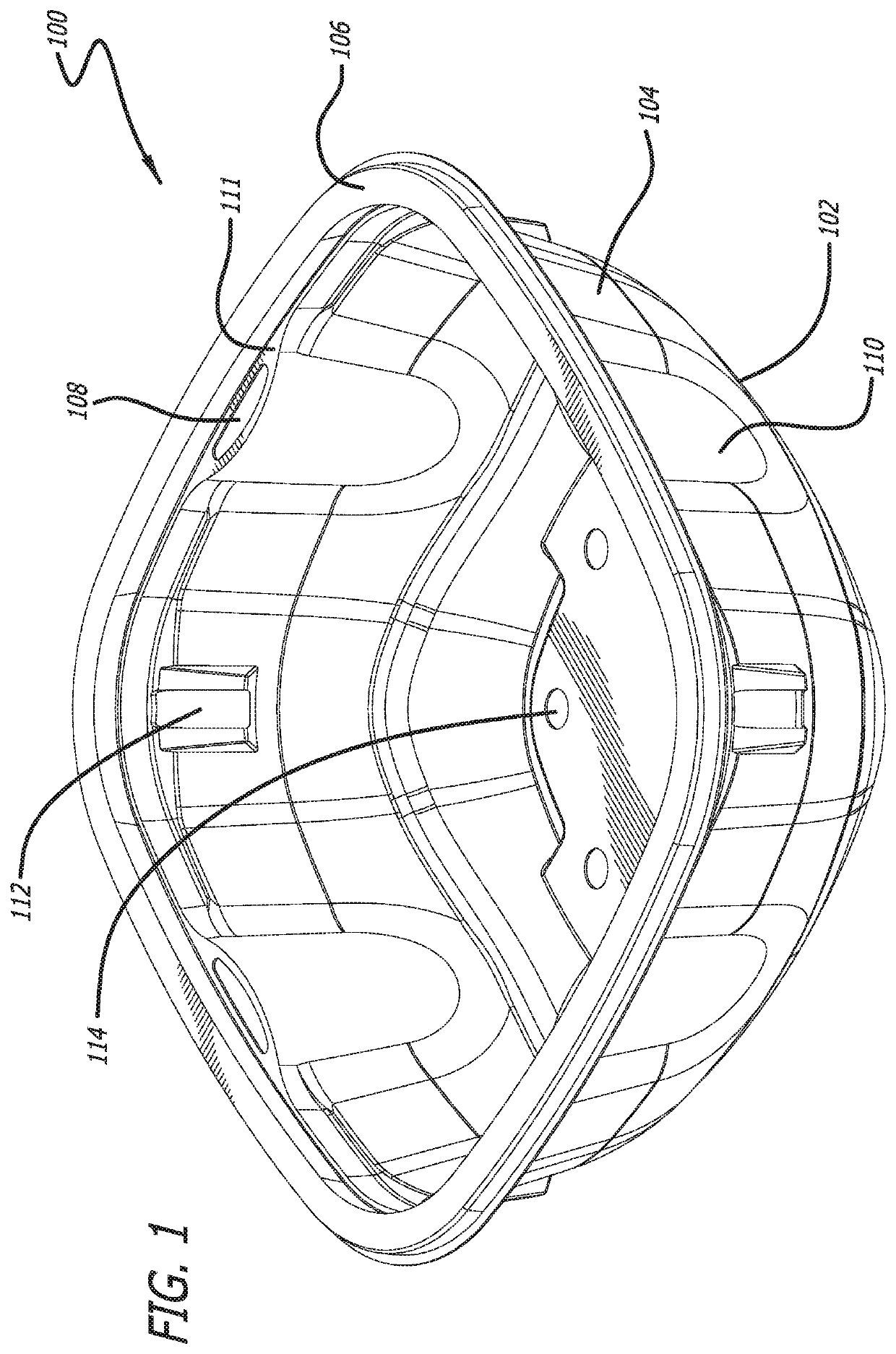 Ventilated container for produce