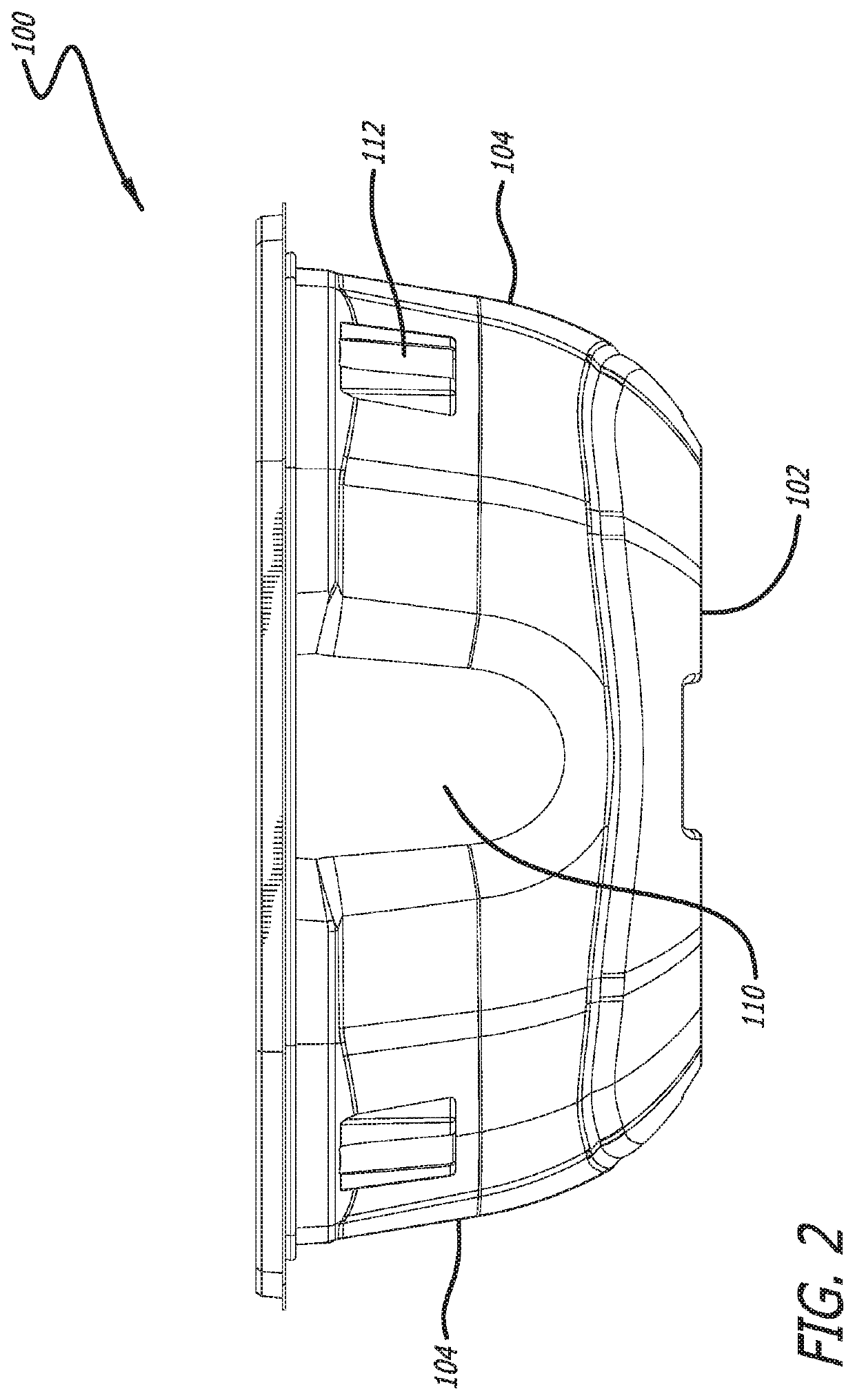 Ventilated container for produce