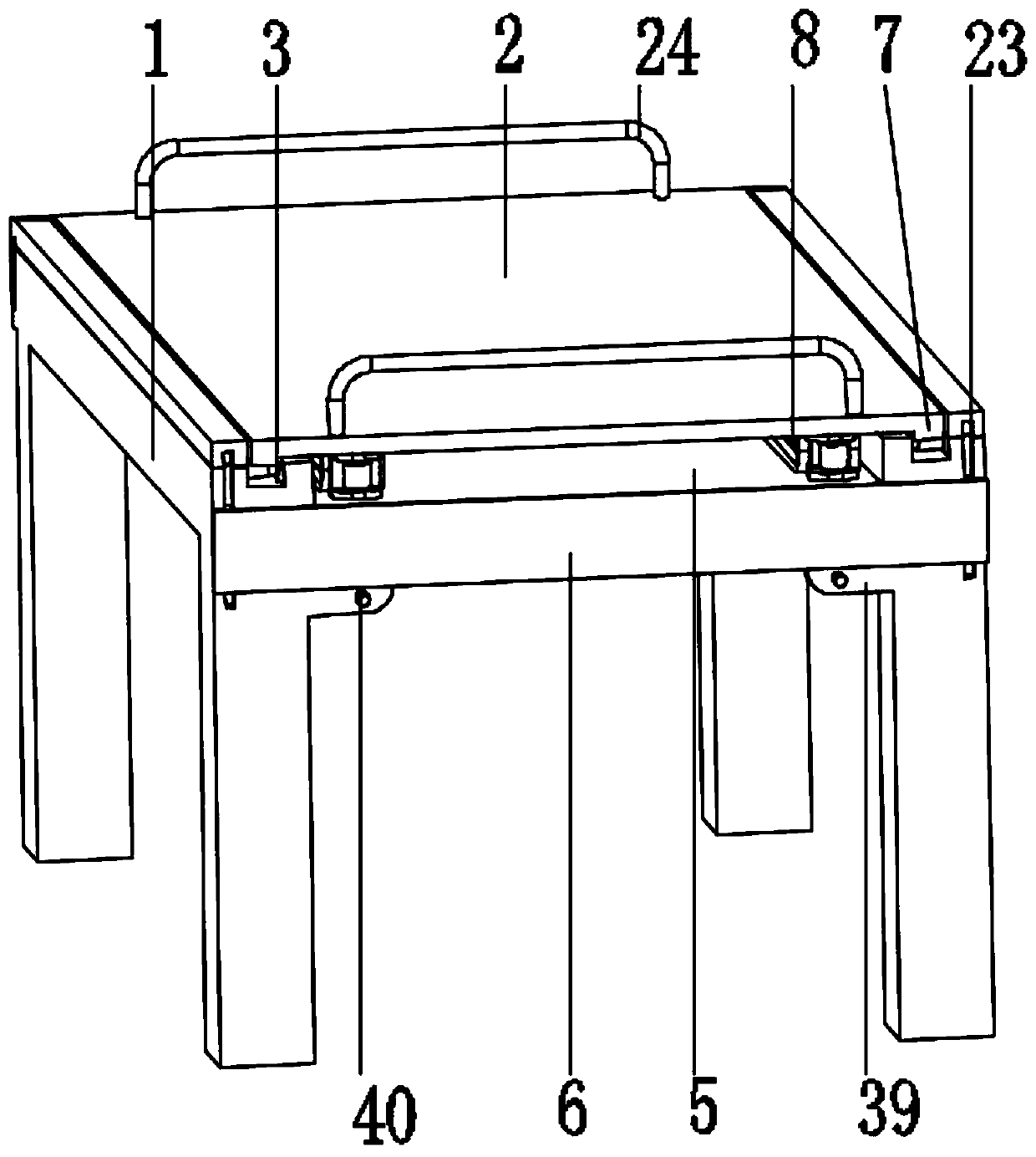 Device for examining and treating diseases in cardiology department