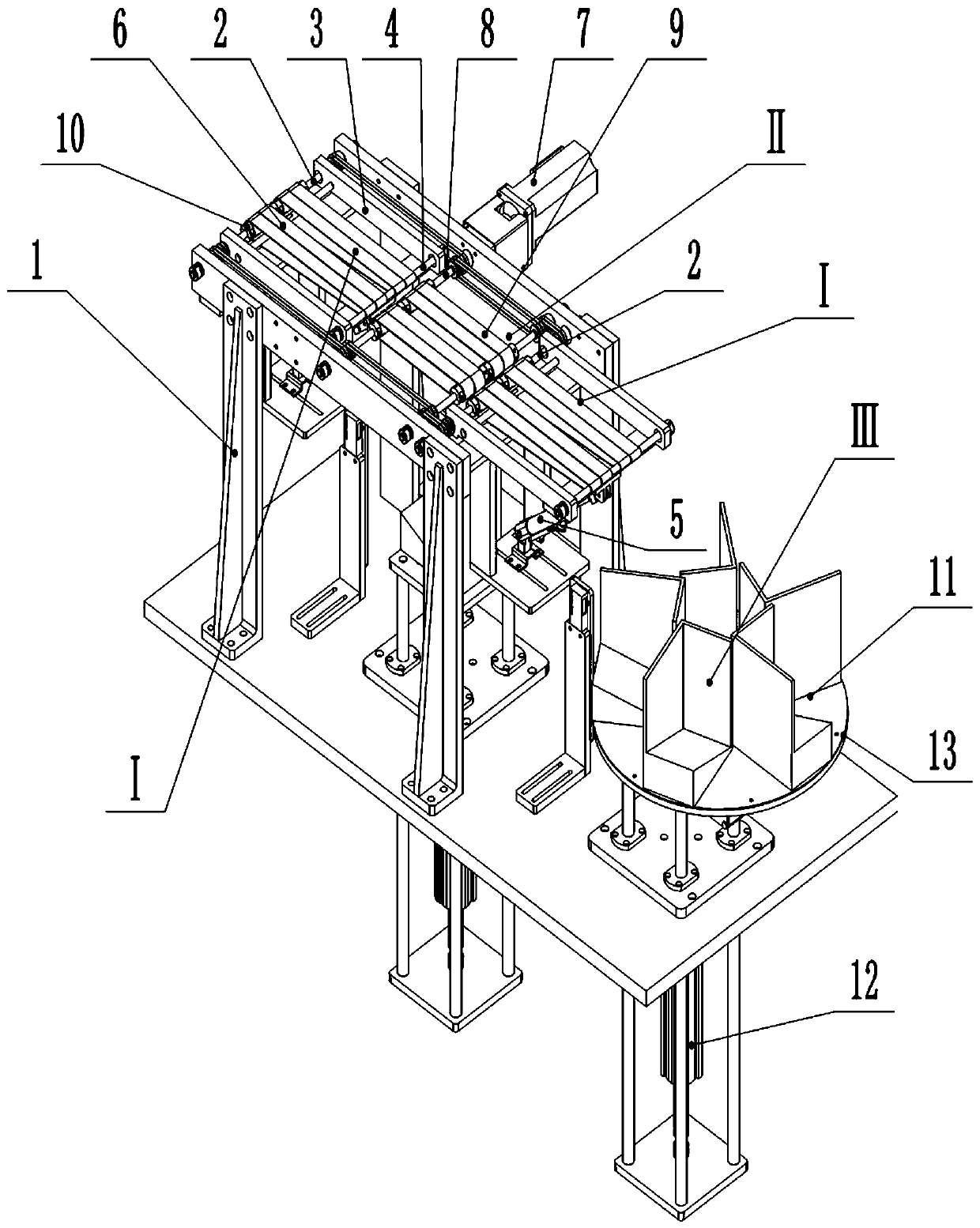 Automatic waste sorting and removing device for belt assembly line