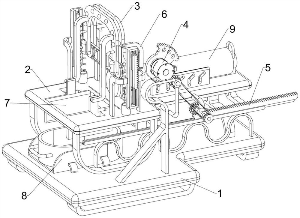 A kind of aluminum bar isometric cutting equipment