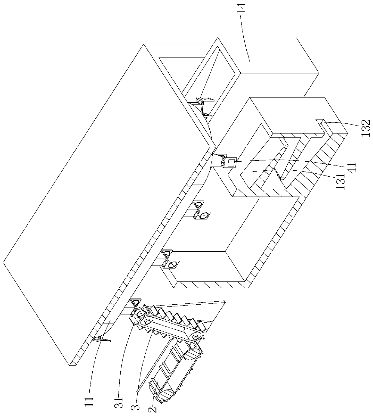 Roller flaw detection process for steel structure production