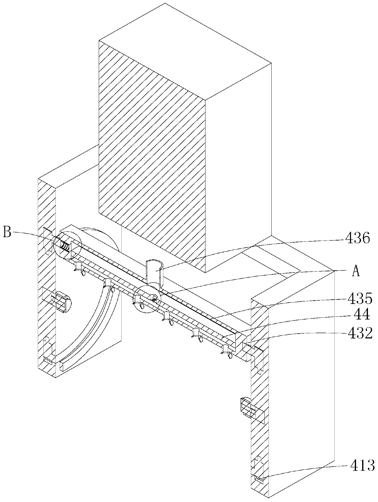 Roller flaw detection process for steel structure production