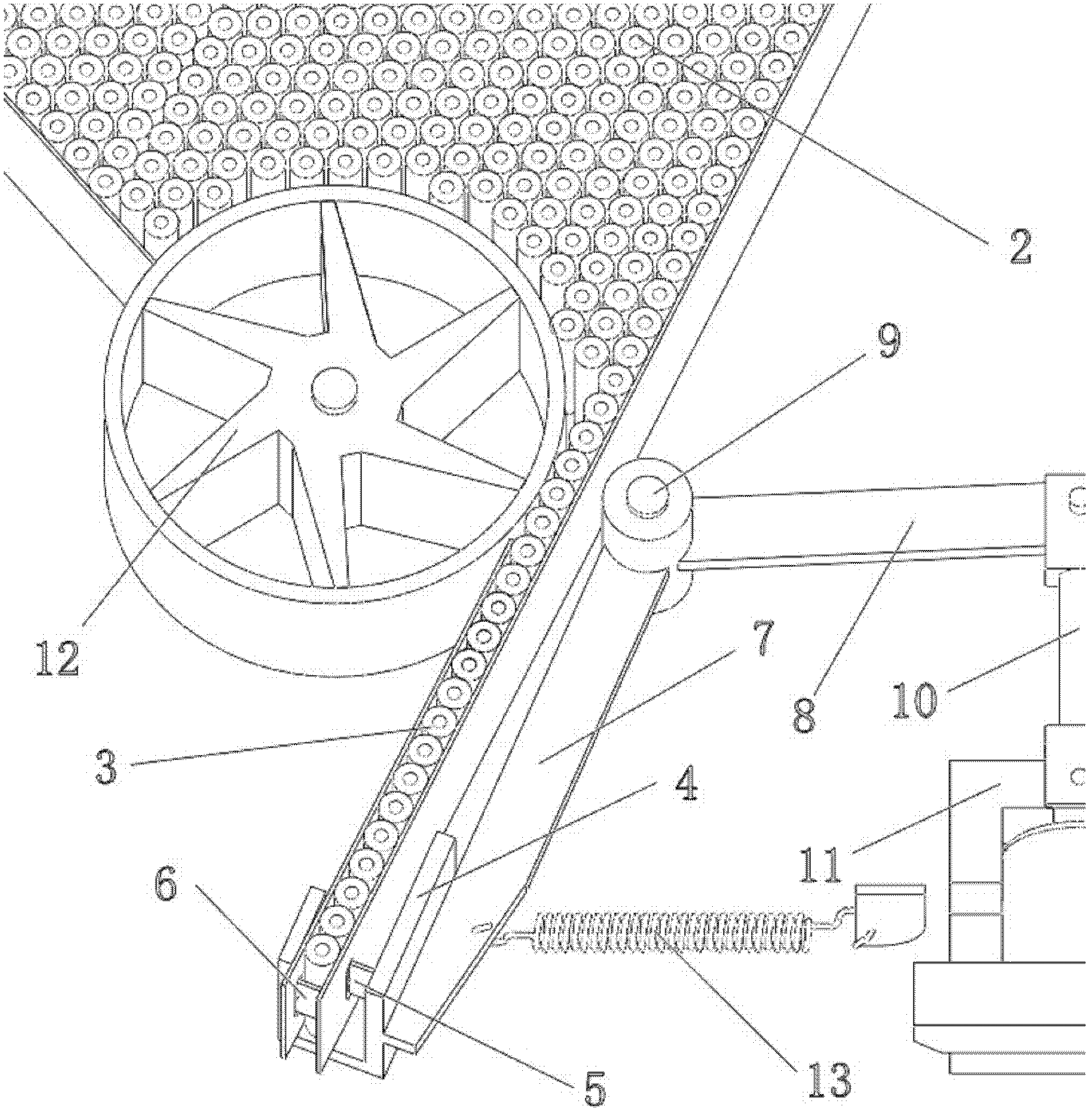 Electrically-controlled firework discharging box