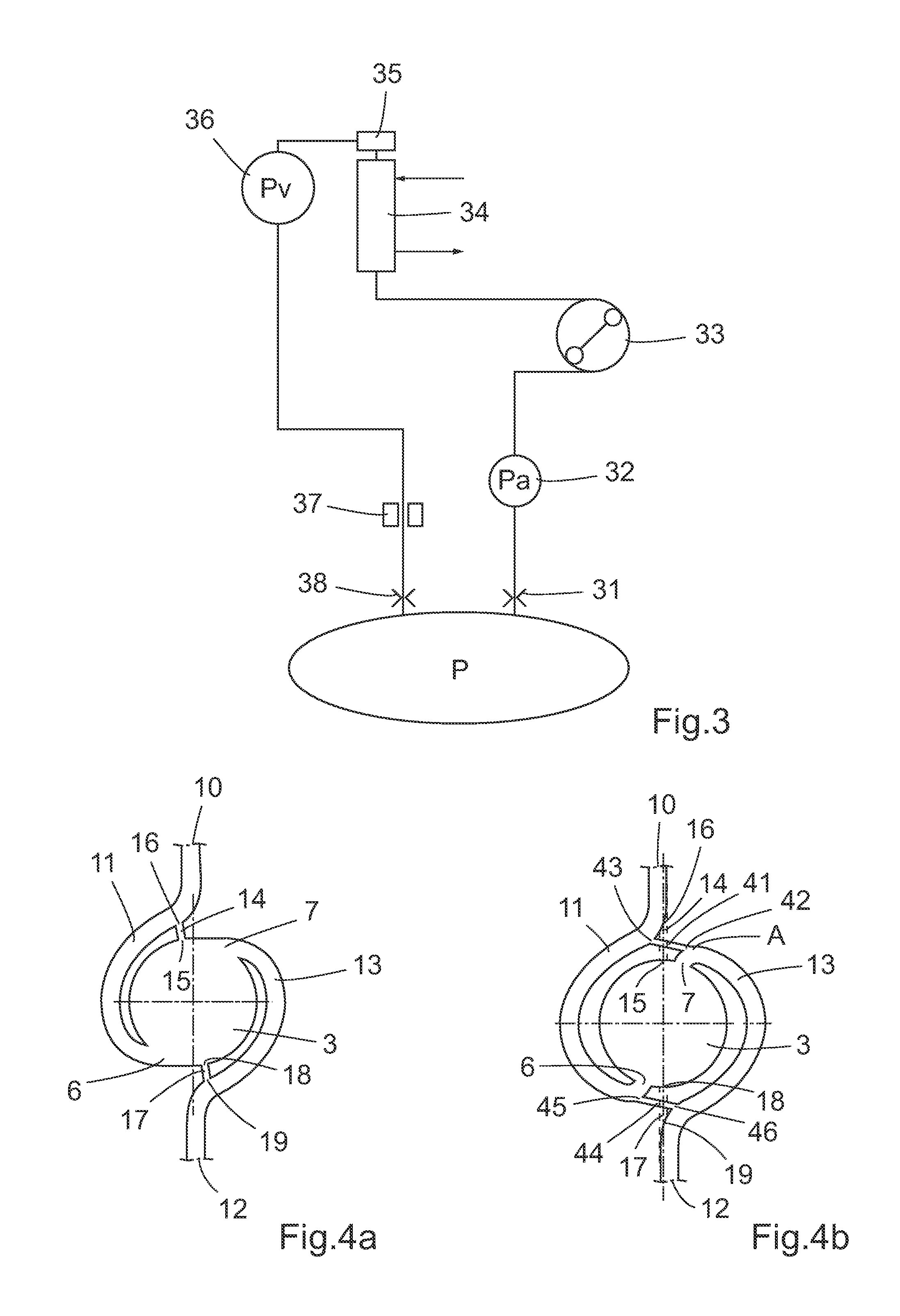 Pressure sensing device and use of the same in a connecting structure