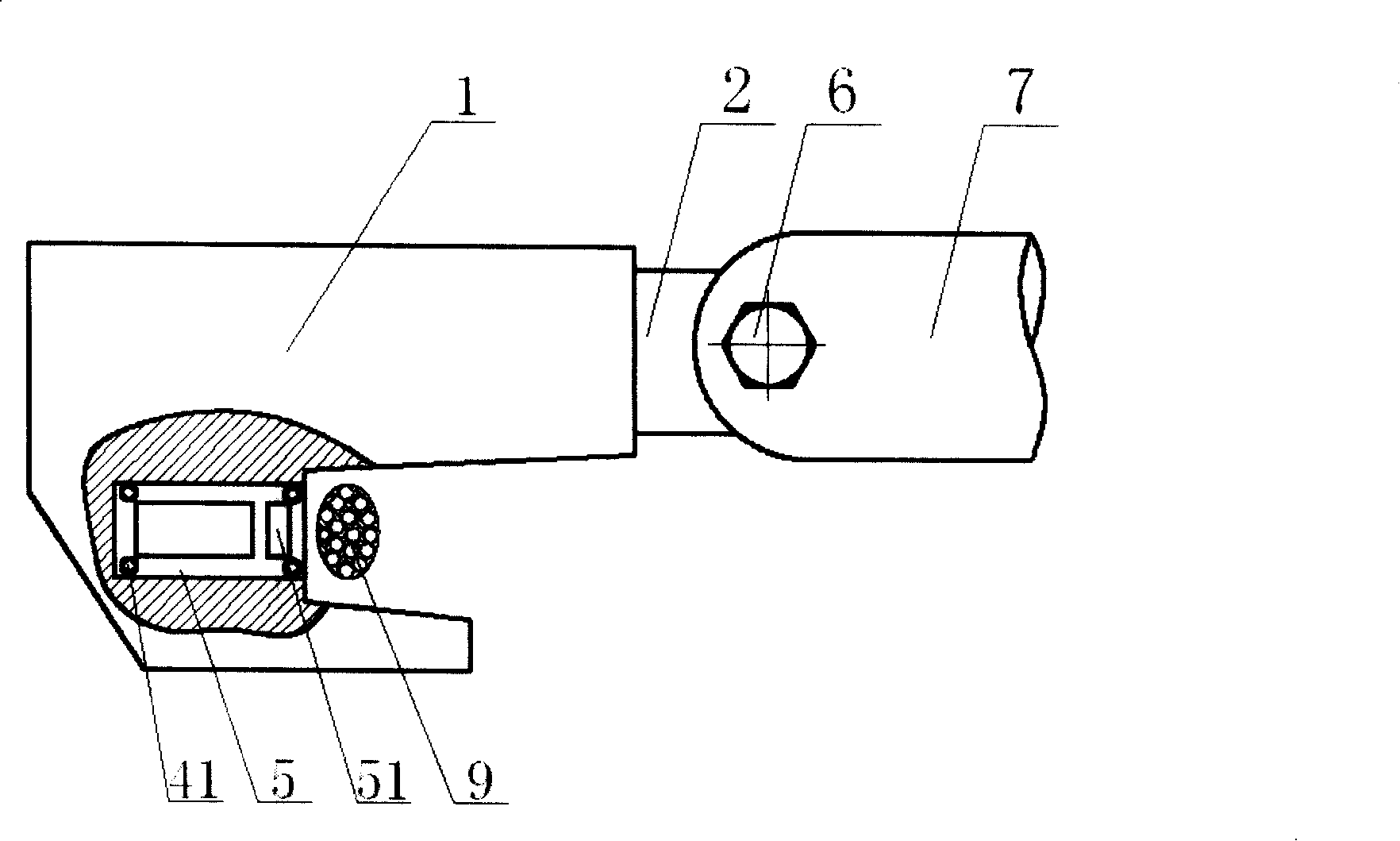 A mistaken lock prevention ground line control system and control method