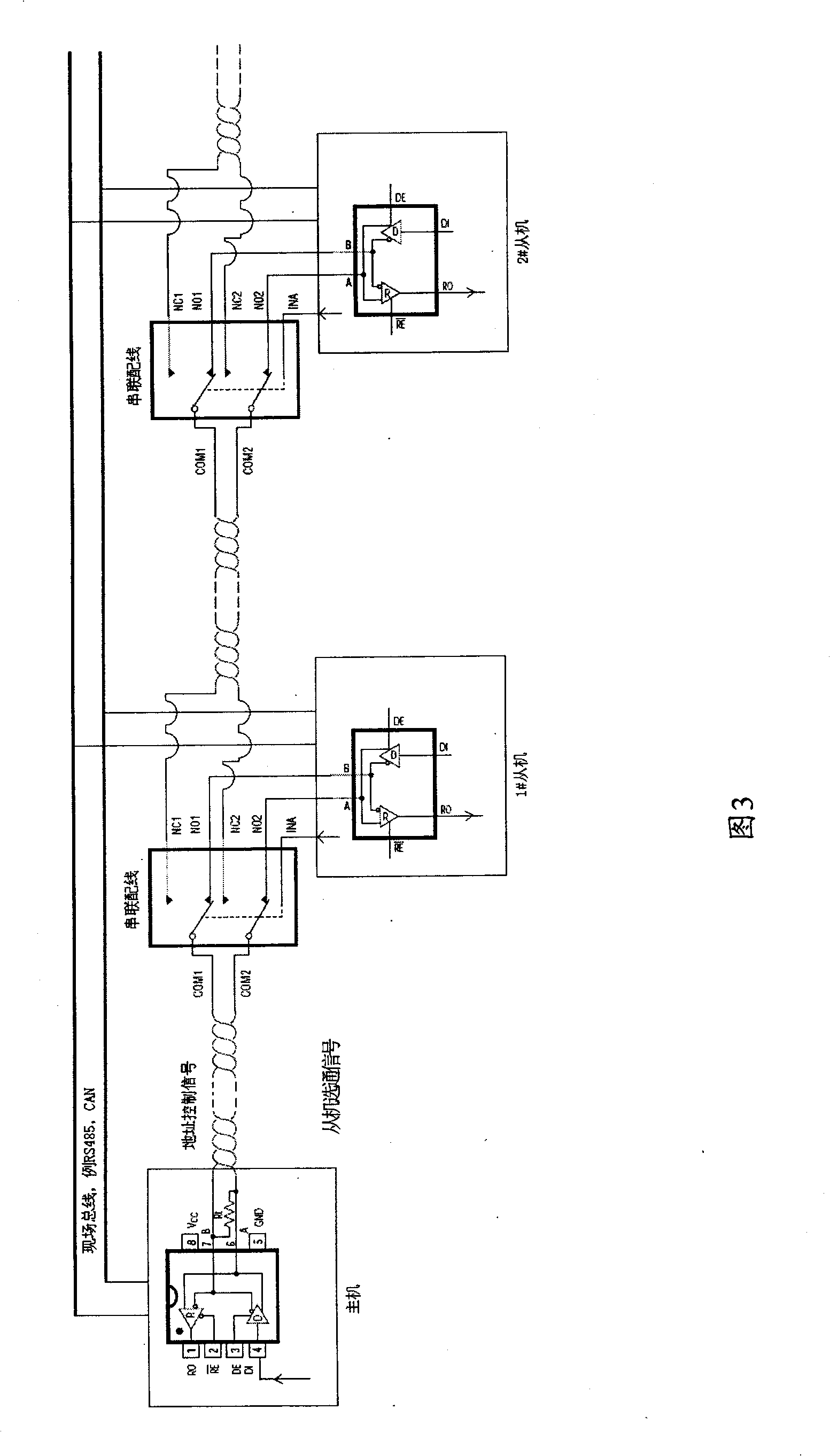 Equipment, method and system for implementing identification of embedded device address sequence