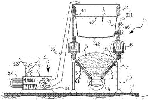 Hydraulic power depth adjustable pulverizer