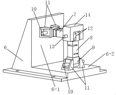 Bird-like flapping wing aircraft testing device and testing method thereof