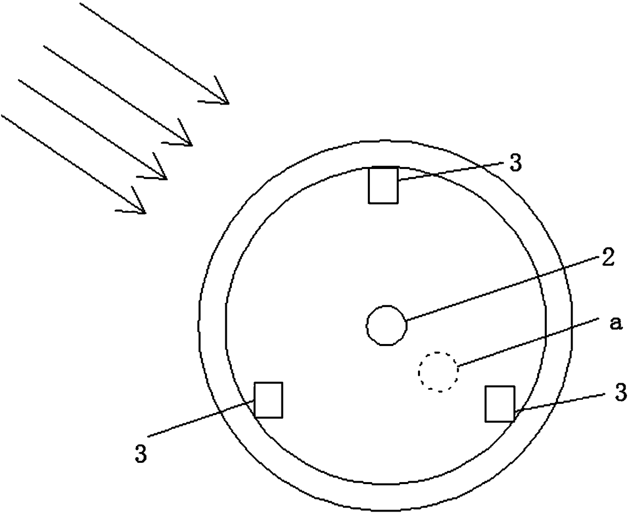 Single-hole underground water seepage vector monitoring device