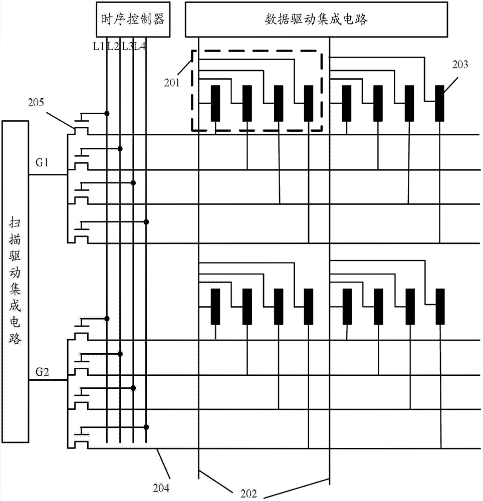 Thin film transistor array substrate and display device