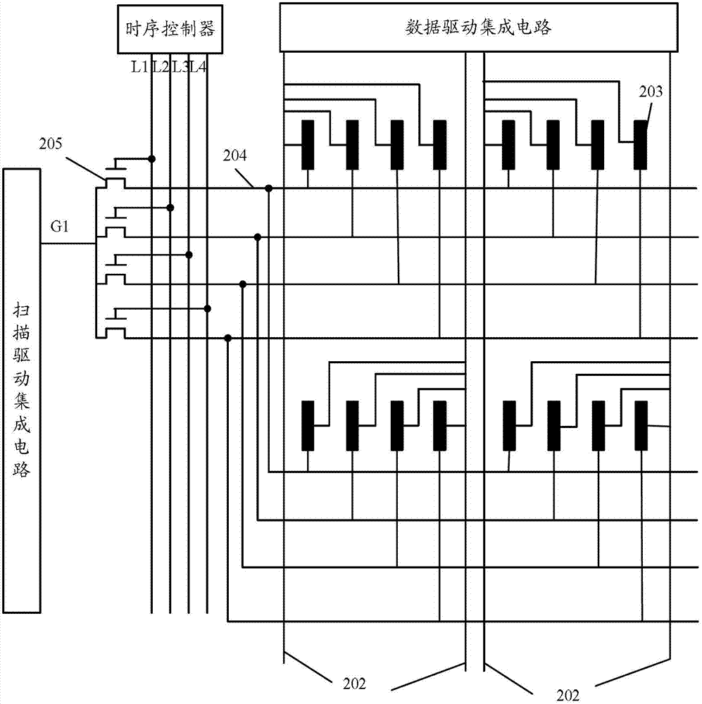 Thin film transistor array substrate and display device