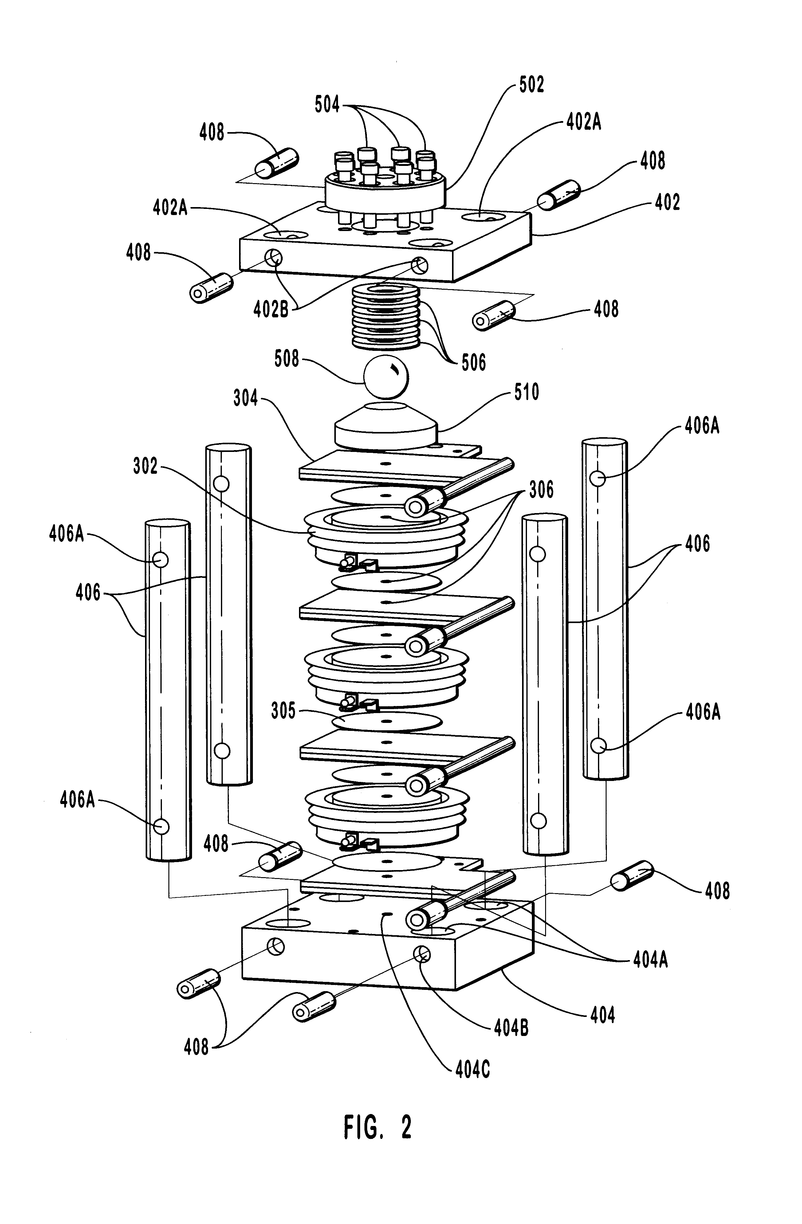 Clamping assembly for high-voltage solid state devices