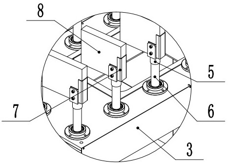 Cut tobacco box cleaning device