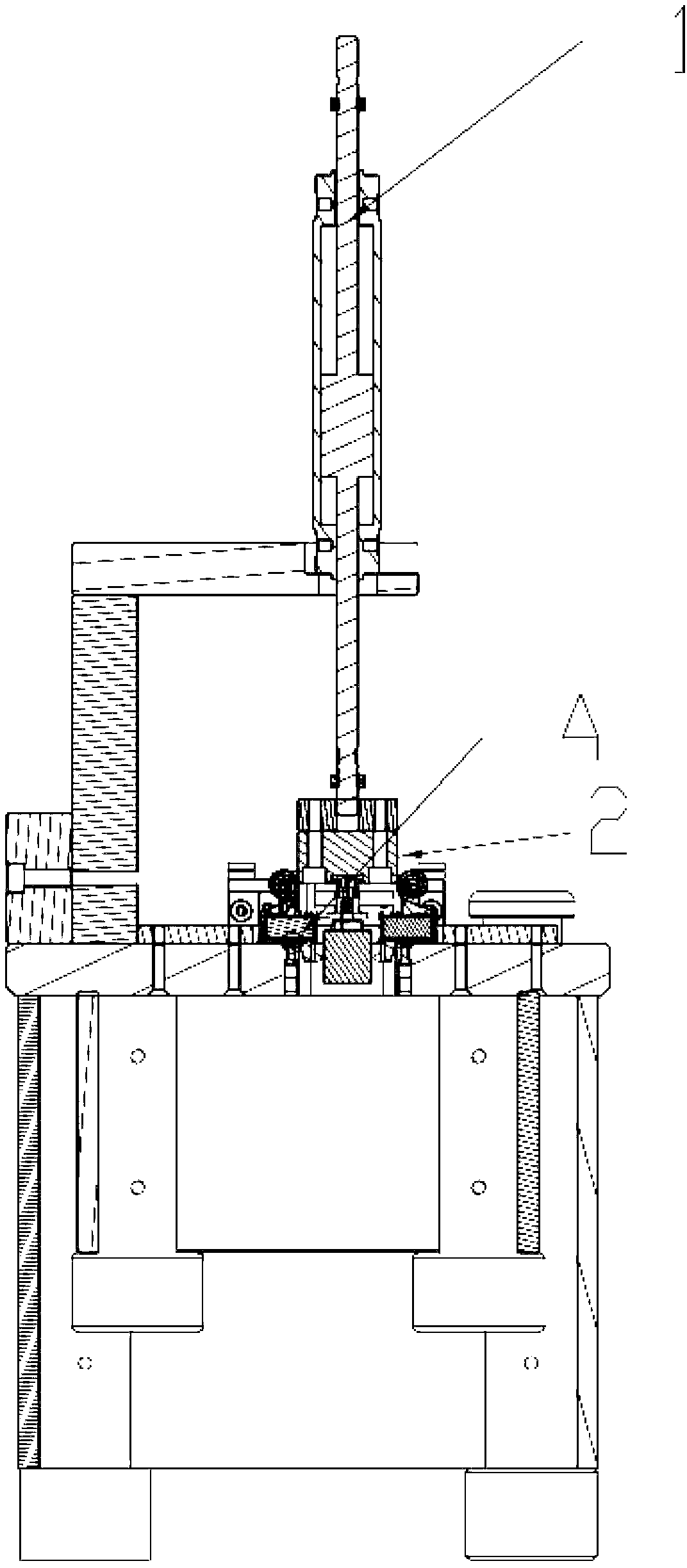 Device for automatically detecting whether components are left out of installation