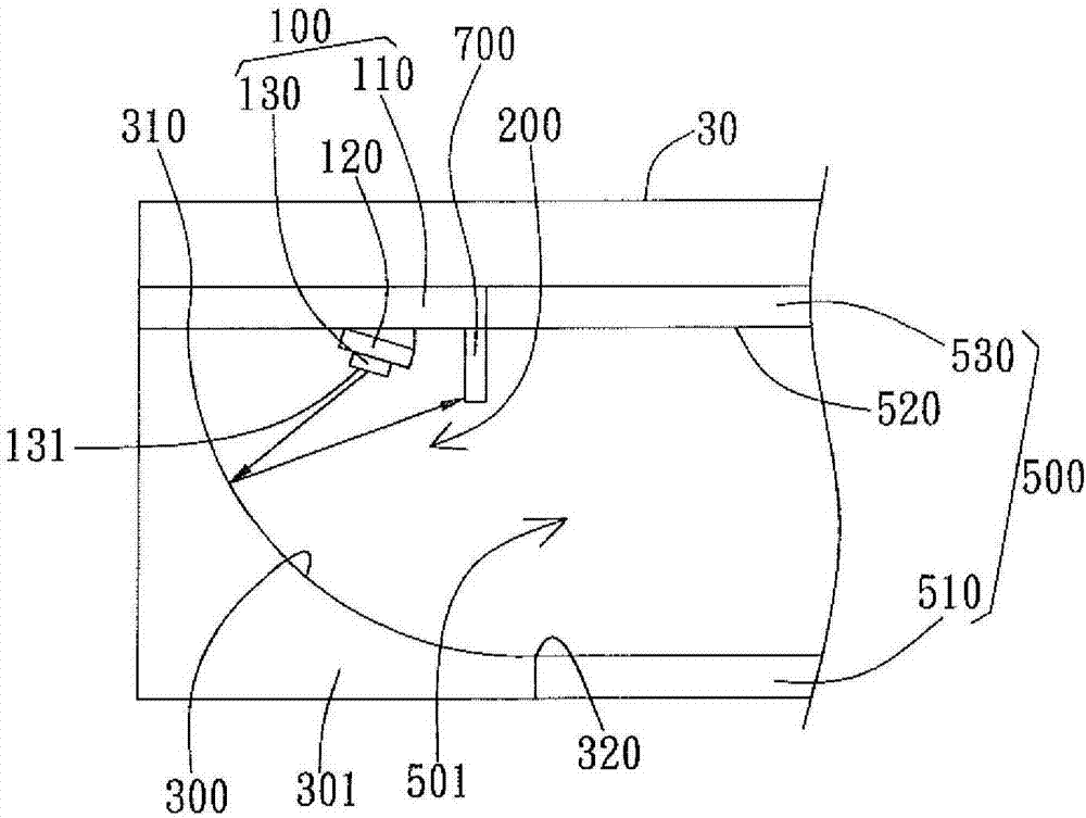 Backlight module and display device comprising same