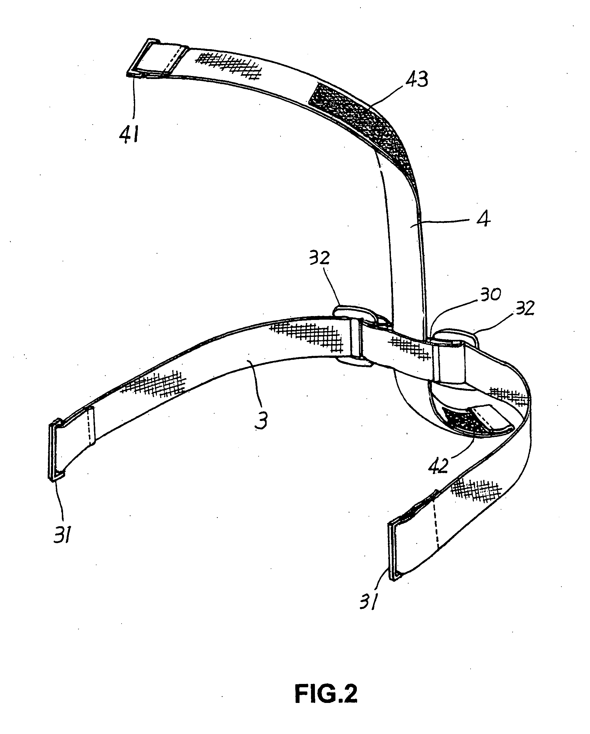 Face mask fit on user's head snugly