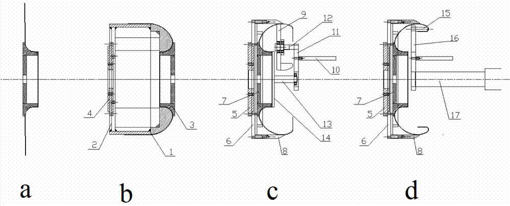 Spinning forming process of extra-high-voltage shielding cover