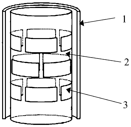 Three-dimensional electrical capacitance tomography imaging image reconstruction method