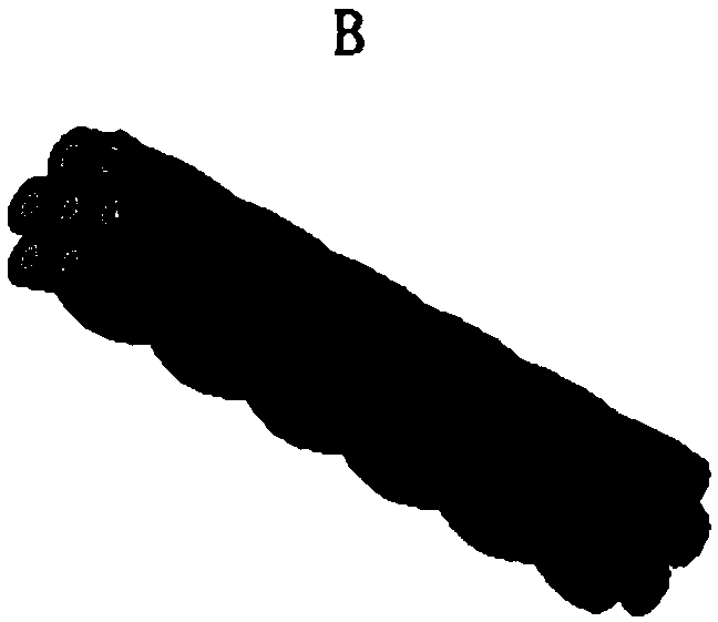 A kind of preparation method of electromagnetic shielding cable