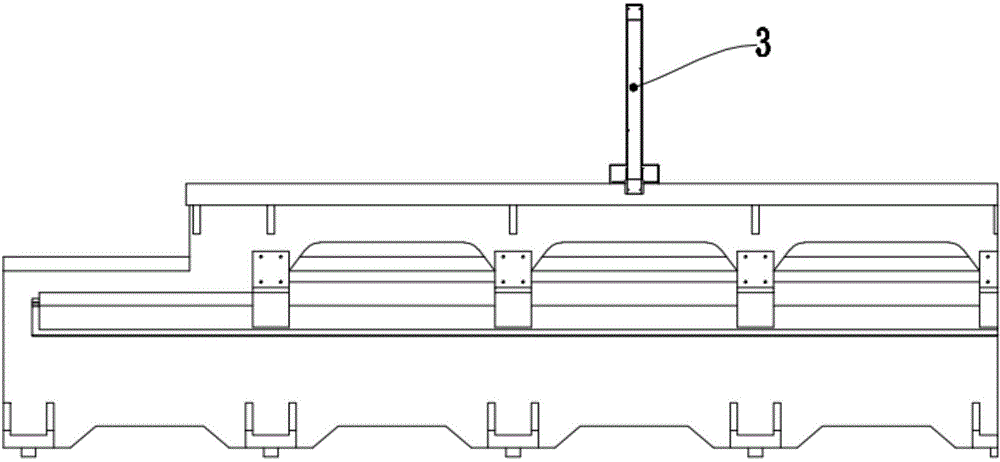 Two-station isolating mechanism