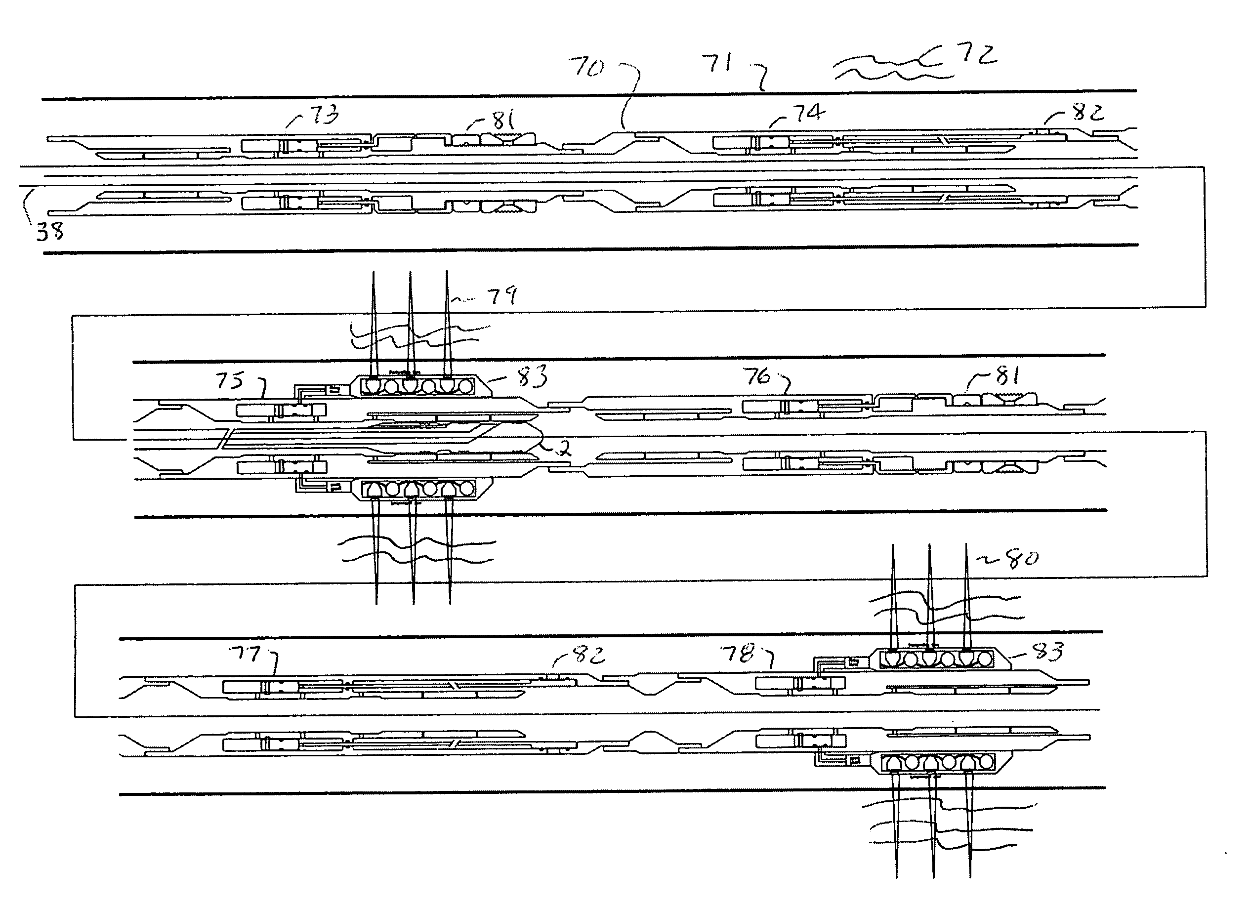 Fluid logic tool for a subterranean well