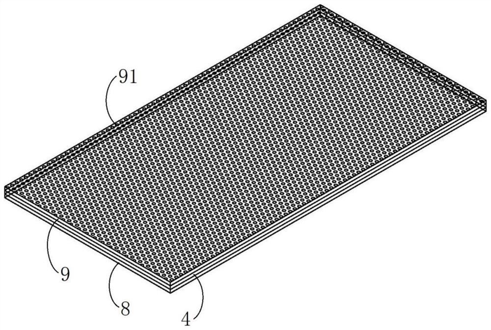 Heavy truck cab heating device adopting graphene heating film and heavy truck