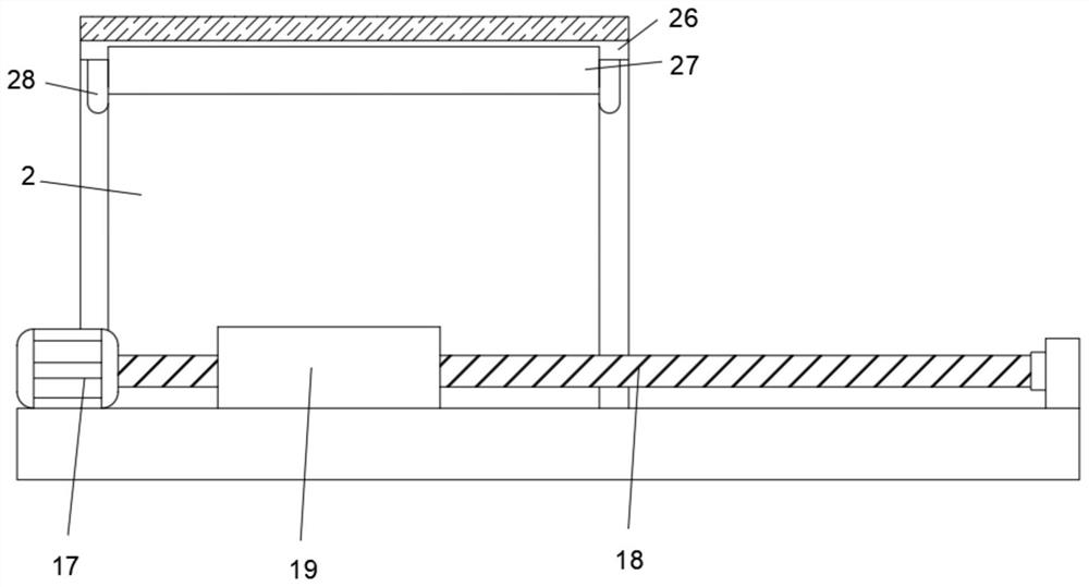 Totally-enclosed organic waste fermentation composting machine